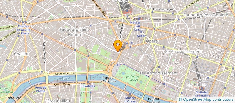 localisation de l'entreprise RAMSES SERVICES SARL à PARIS
