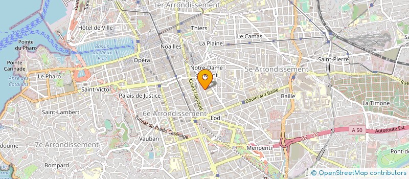 localisation de l'entreprise RAMSIN à MARSEILLE