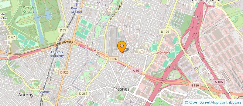 localisation de l'entreprise RAMSIN  FRESNES