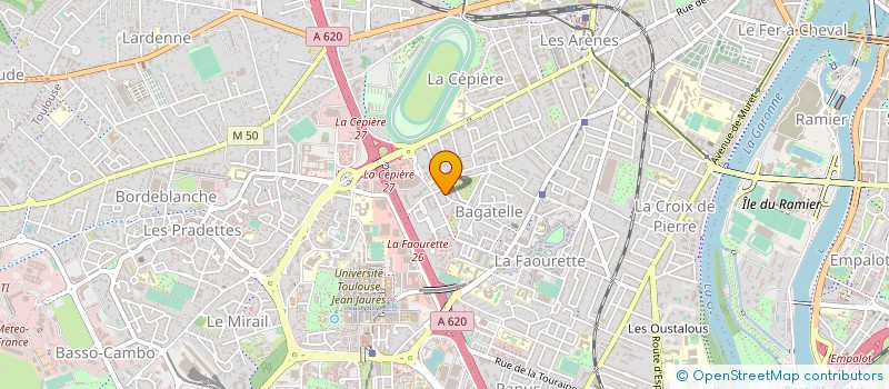 localisation de l'entreprise RAMSSA B.A. à TOULOUSE