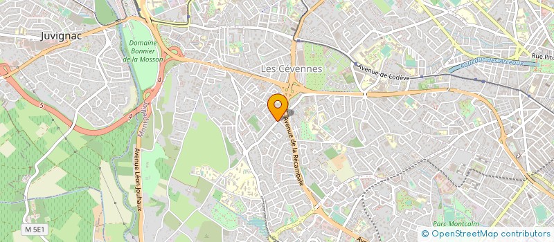 localisation de l'entreprise RAMTP à MONTPELLIER