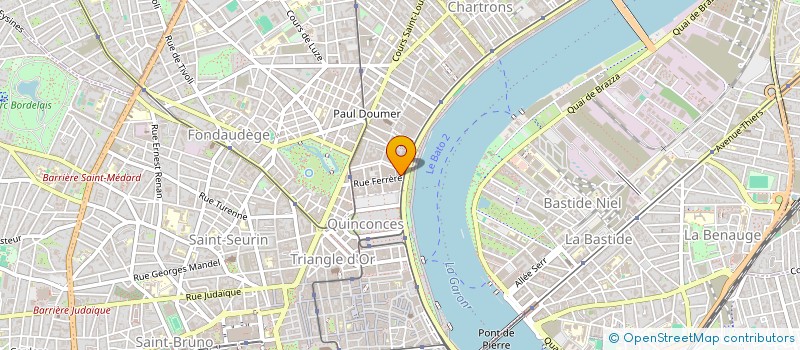 localisation de l'entreprise RAMURE AVOCATS  BORDEAUX