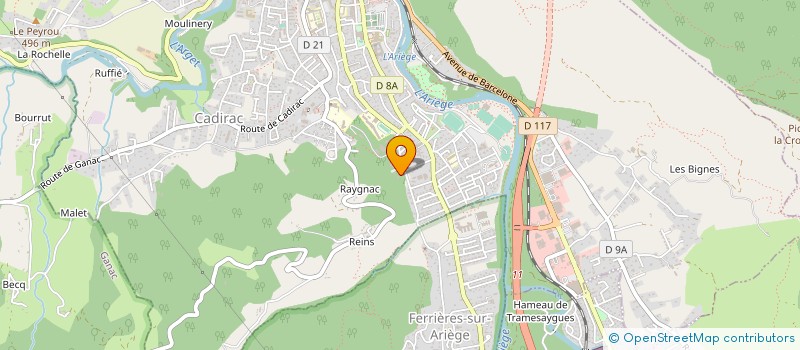 localisation de l'entreprise RAMY à FOIX