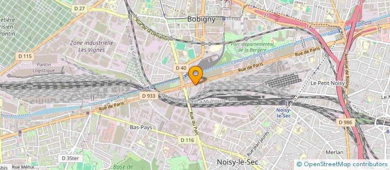 localisation de l'entreprise RAMYTRANS à NOISY-LE-SEC