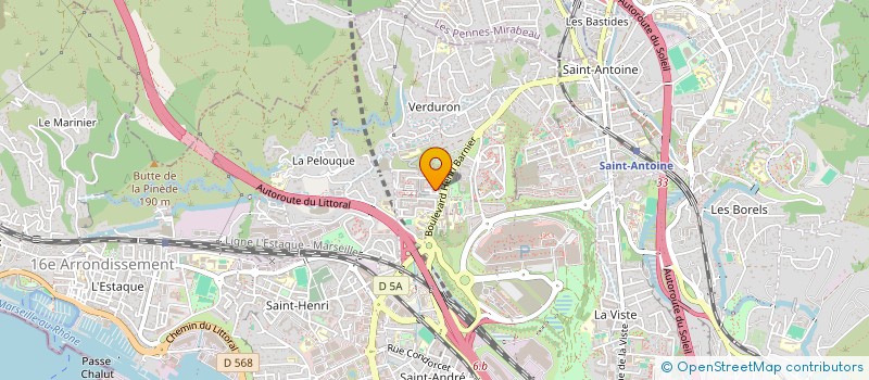 localisation de l'entreprise RAMZAN 13 à MARSEILLE