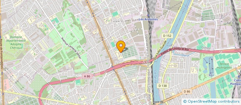 localisation de l'entreprise RANA à VITRY-SUR-SEINE