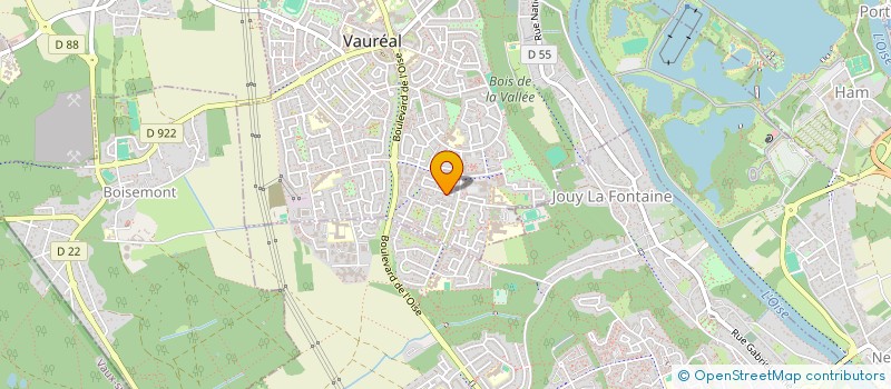 localisation de l'entreprise RANA CONSULTING à VAUREAL