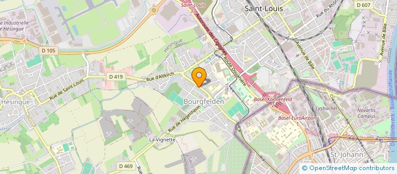 localisation de l'entreprise RANA-LOGISTICS SARL à SAINT-LOUIS