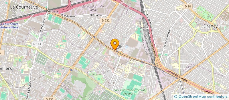 localisation de l'entreprise RANA PRO à DRANCY