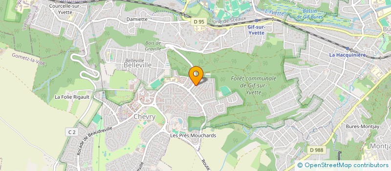 localisation de l'entreprise RANA SCOTICA  GIF-SUR-YVETTE