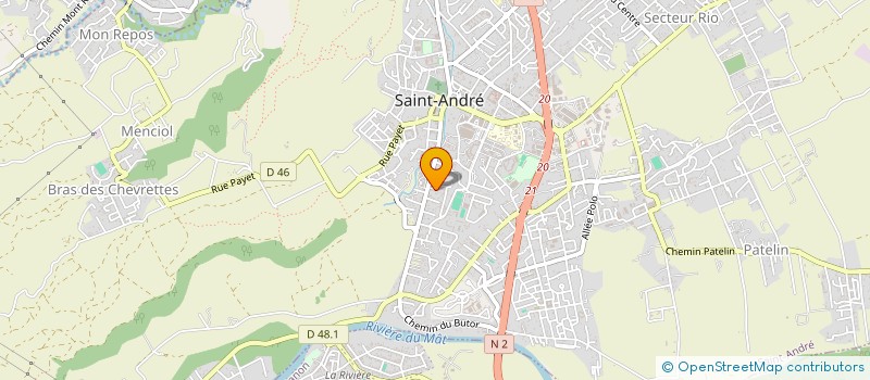 localisation de l'entreprise RANAJULO à SAINT-ANDRE