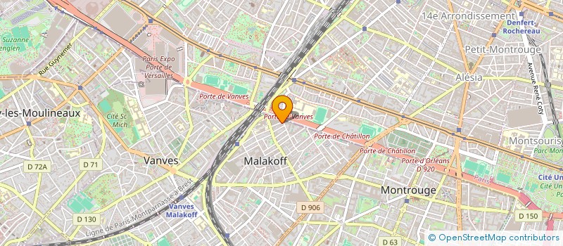 localisation de l'entreprise RANAWARE à CHOISY-LE-ROI