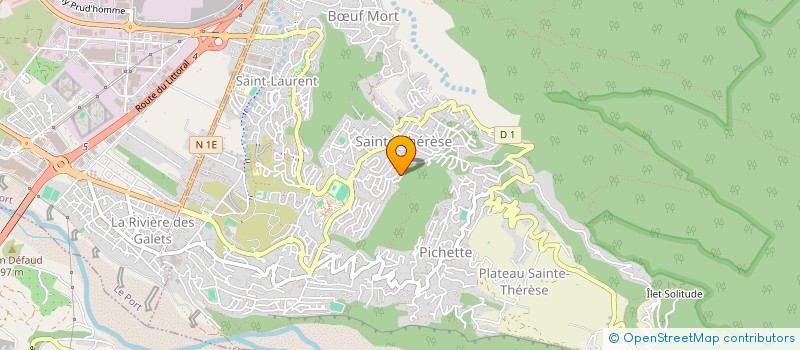 localisation de l'entreprise RANBIEN à LA POSSESSION