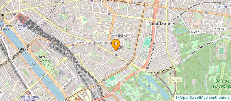 localisation de l'entreprise RANC DEVELOPPEMENT ILE DE FRANCE  PARIS