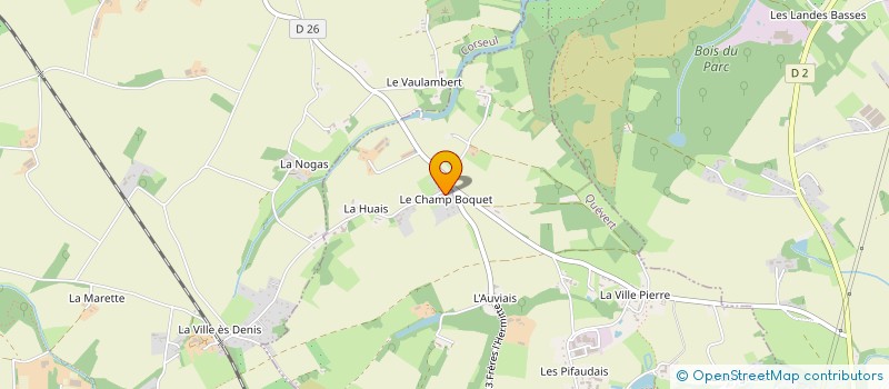 localisation de l'entreprise RANCE PERFORMANCE  QUEVERT