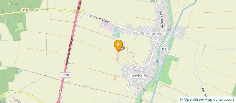 localisation de l'entreprise RANCH DU SCHLOSS EARL  BILTZHEIM