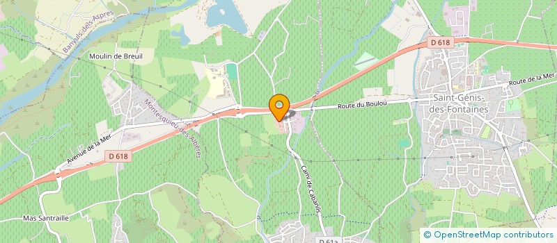 localisation de l'entreprise RANCH ECO  VILLELONGUE-DELS-MONTS