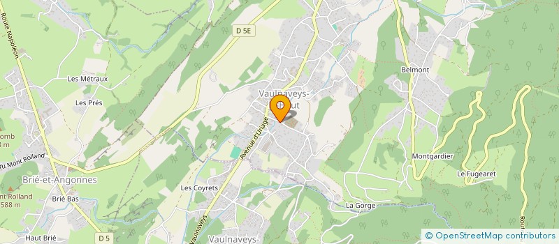 localisation de l'entreprise RANCH HOPPERS  VAULNAVEYS-LE-HAUT