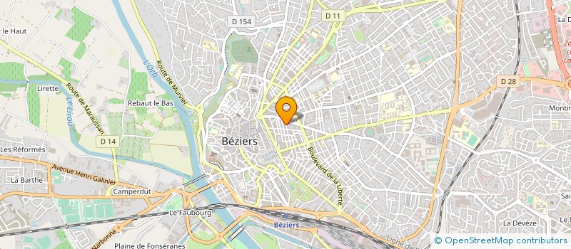 localisation de l'entreprise RANCHERO à BEZIERS
