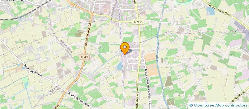 localisation de l'entreprise RANCHIN  PERNES LES FONTAINES