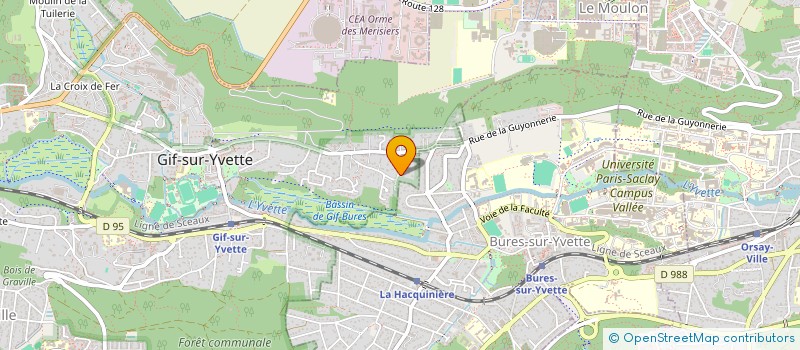 localisation de l'entreprise RANCHO VILLA  GIF-SUR-YVETTE