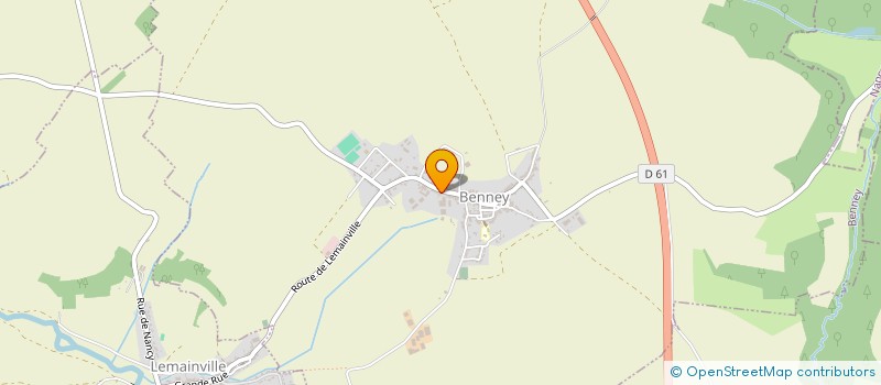 localisation de l'entreprise RANCOEUR  ORMES-ET-VILLE