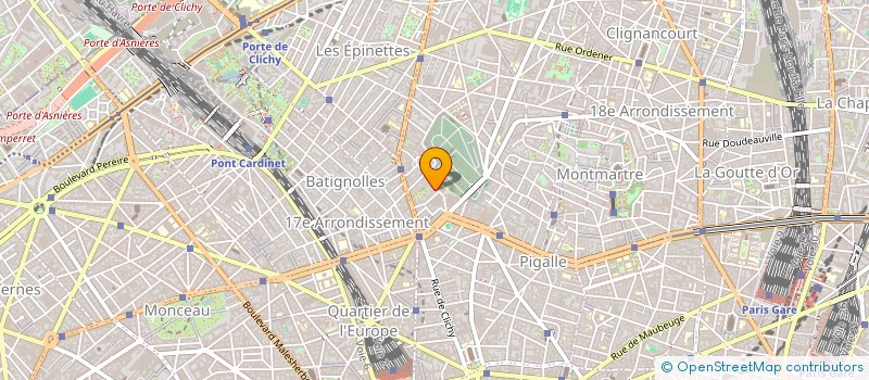 localisation de l'entreprise RAND  PARIS