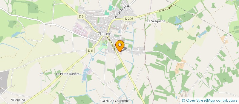 localisation de l'entreprise RAND KAR à FROSSAY