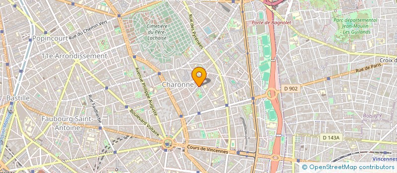 localisation de l'entreprise RANDANNELLE  PARIS