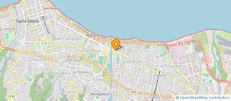 localisation de l'entreprise RANDERA ET GUIBERT à SAINT-DENIS