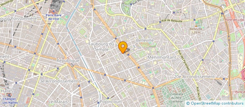 localisation de l'entreprise RANDEVU  PARIS