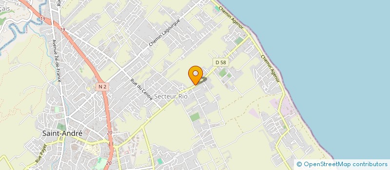 localisation de l'entreprise RANDJAEN 2 à SAINT-ANDRE