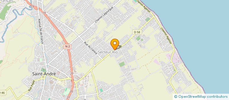 localisation de l'entreprise RANDJAEN 5 à SAINT-ANDRE
