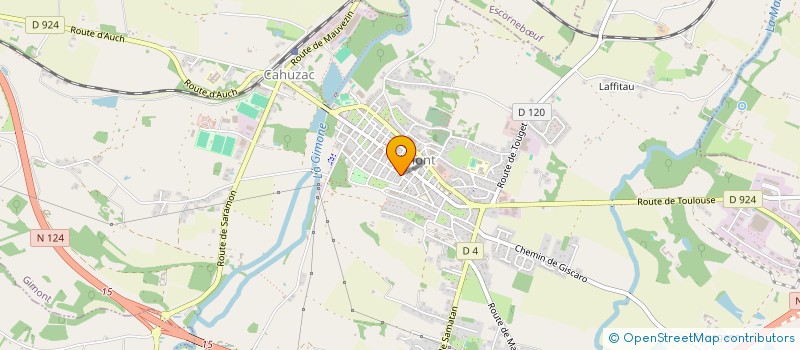 localisation de l'entreprise RANDLAIS  GIMONT