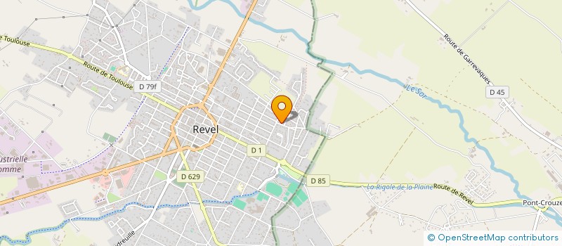 localisation de l'entreprise RANDO à REVEL