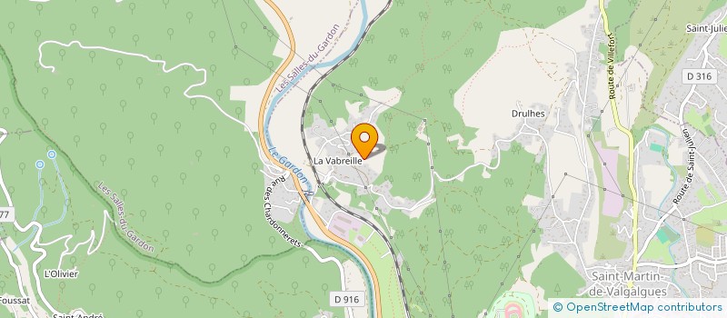 localisation de l'entreprise RANDO CADE  SAINT-MARTIN-DE-VALGALGUES