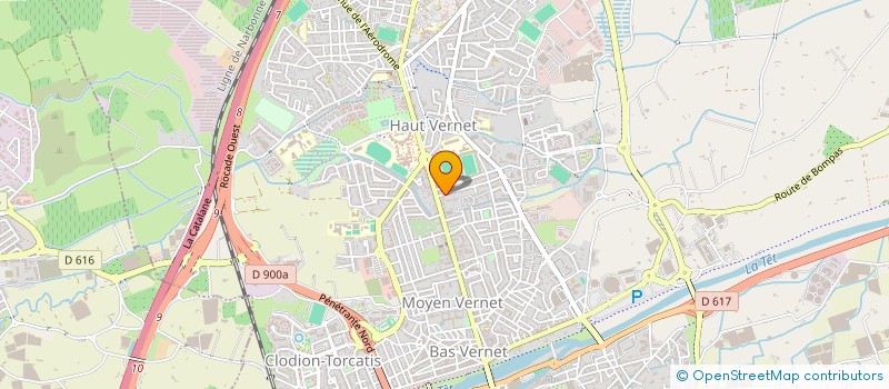 localisation de l'entreprise RANDO CITEE 66 à PERPIGNAN