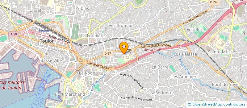 localisation de l'entreprise RANDO LOC 4X4 à TOULON