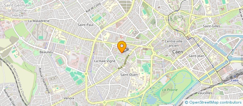 localisation de l'entreprise RANDO-NEZ DE CLOWN à CAEN