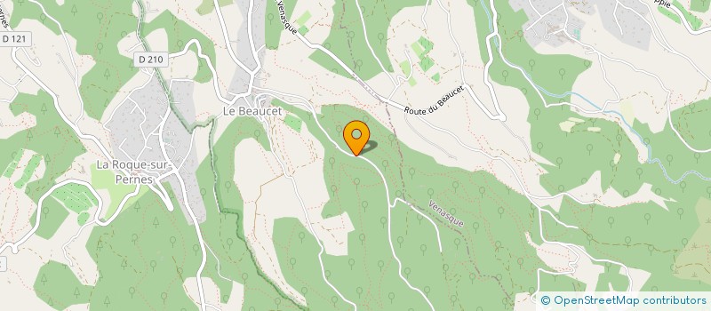 localisation de l'entreprise RANDO OISEAUX  LE BEAUCET