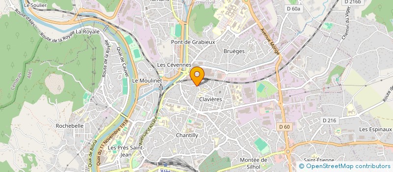 localisation de l'entreprise RANDO PASSE-PARTOUT  ALES