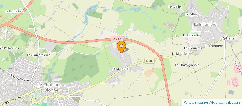 localisation de l'entreprise RANDO PASSION 85 à LES SABLES-D'OLONNE