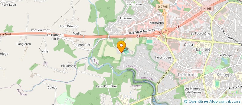 localisation de l'entreprise RANDO PAYS DE VANNES à VANNES