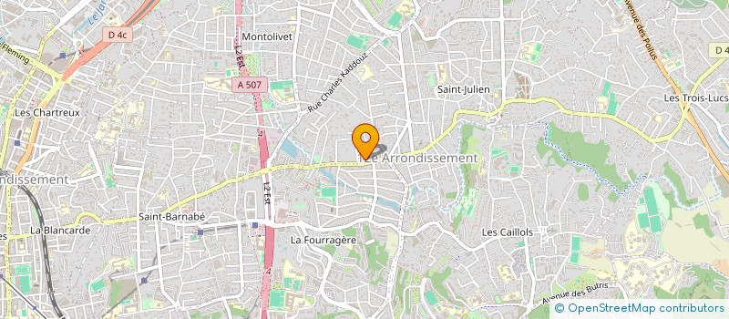 localisation de l'entreprise RANDO PLUS MARSEILLE à MARSEILLE