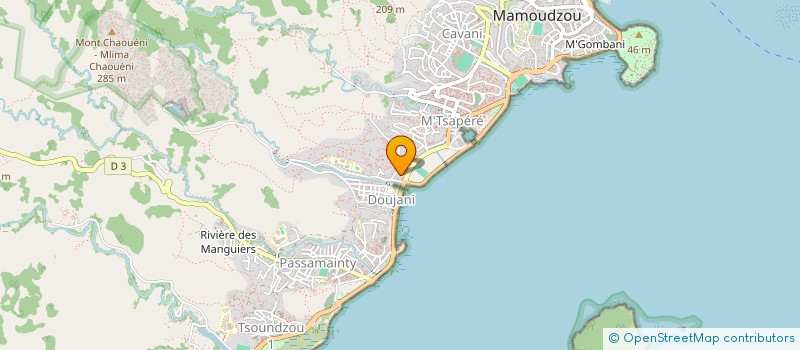 localisation de l'entreprise RANDO VTT MAYOTTE à MAMOUDZOU