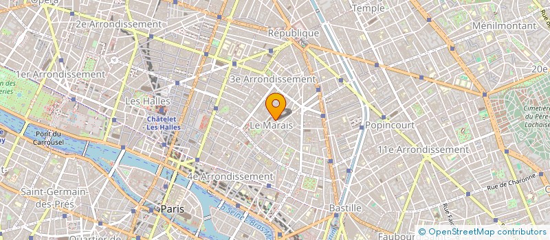 localisation de l'entreprise RANDOLPH  PARIS