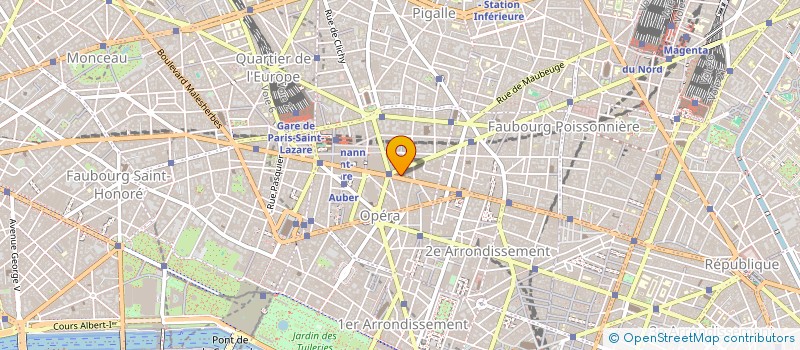 localisation de l'entreprise RANDOLPH FINANCES  PARIS