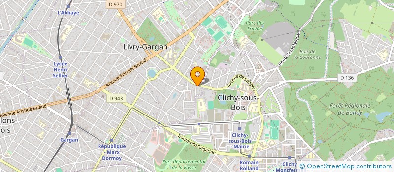 localisation de l'entreprise RANDOM DJ PARIS  LIVRY-GARGAN