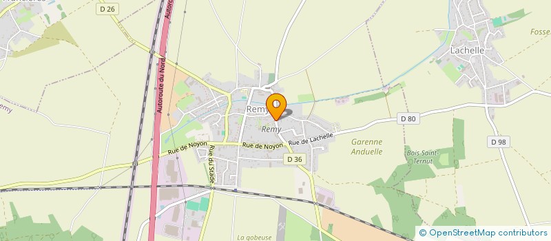 localisation de l'entreprise RANDOM STATION  REMY