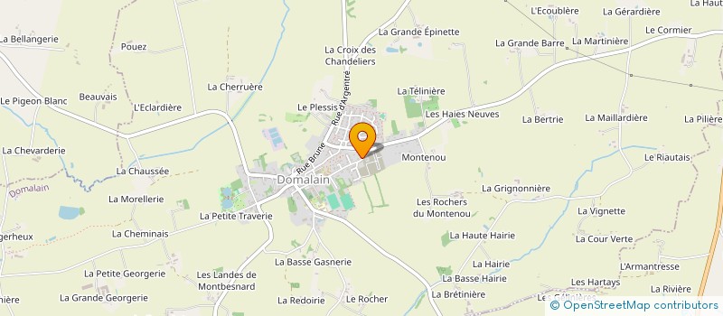 localisation de l'entreprise RANDOMALAIN  DOMALAIN